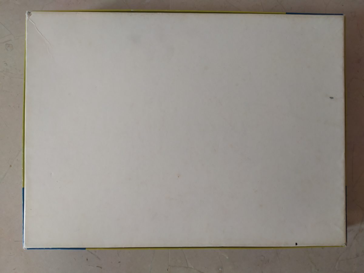 Image of the puzzle 1500, Ravensburger, The Church at Graupen, Adrian Ludwig Richter, Sealed Bag, Picture of the back