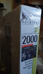 Image of the puzzle 2000, Nathan, Le Moulin de la Galette, Renoir, Factory Sealed, Detail of the box