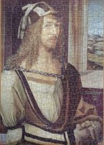 Image of the puzzle 500, Educa, Self-Portrait, by Albrecht Dürer, Complete, Picture of the puzzle