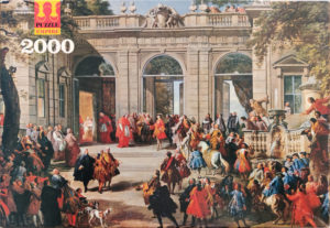 Image of the puzzle 2000, Empire Puzzle, Grand Reception, by Giovanni Paolo Panini, Picture of the box