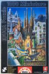 Image of the puzzle 1000, Educa, Gaudí Collage, by Isidro Monés, Factory Sealed, Picture of the box