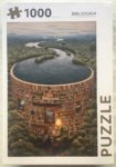 Image of the puzzle 1000, Rebo, Bibliodam, Jacek Yerka, Factory Sealed, Picture of the box