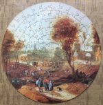 Image of the puzzle 4x108, Webb Ivory, The Four Seasons, by Joos de Momper, Complete, Picture of the puzzle