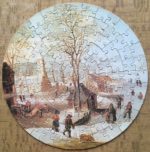 Image of the puzzle 4x108, Webb Ivory, The Four Seasons, by Joos de Momper, Complete, Picture of the puzzle