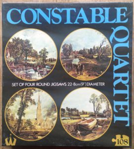 Image of the puzzle 4x108, Webb Ivory, Constable Quartet, by John Constable, Complete, Picture of the box