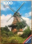 Image of the puzzle 1000, Ravensburger, Old Windmill, by Gerhard Klammet, Complete, Picture of the box
