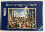 Image of the puzzle 9000, Ravensburger, The Wedding Feast at Cana, by Paolo Veronese, Sealed Bag, Picture of the box