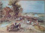 Image of the puzzle 1000, Flamenco, The Village, by Jan Brueghel the Elder, Complete, Picture of the puzzle