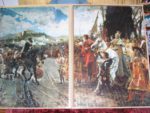 Image of the puzzle 8000, Educa, The Capitulation of Granada, by Francisco Pradilla, Complete, Picture of the puzzle