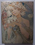Image of the puzzle 1500, International Team, Liberty Puzzle, by Alphonse Mucha, Factory Sealed, Picture of the box