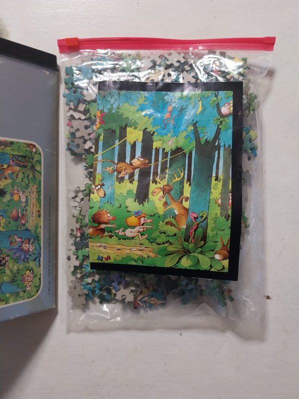 Image of the puzzle 750, Heye, Jungle Love, by Jean-Jacques Loup, Complete, Picture of the bag