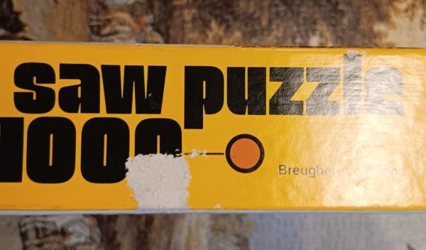 Image of the puzzle 1000, Flamenco, The Village, by Jan Brueghel the Elder, Complete, Detail of the box