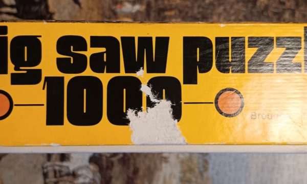 Image of the puzzle 1000, Flamenco, The Village, by Jan Brueghel the Elder, Complete, Detail of the box