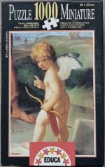 Image of the puzzle 1000, Educa, The Rape of Helena (fragment), by Guido Reni, Complete, Picture of the box