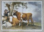 Image of the puzzle 1000, Puzzelman, The Bull, by Paulus Potter, Complete, Picture of the poster
