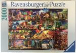 Image of the puzzle 2000, Ravensburger, World of Books, Aimee Stewart, Complete, Picture of the box