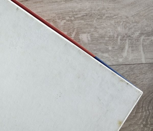 Image of the puzzle 2000, Ravensburger, At the Harbor, Franz Bukacz, Sealed Bag, Picture of the back