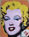 Image of the puzzle 300, Galison, Shot Orange Marilyn, Andy Warhol, Sealed Bag, Picture of the box