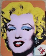 Image of the puzzle 300, Galison, Shot Orange Marilyn, Andy Warhol, Sealed Bag, Picture of the box