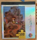 Image of the puzzle 500, Heye, Running for Love, Guillermo Mordillo, Complete, Picture of the box