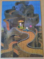 Image of the puzzle 500, Heye, Running for Love, Guillermo Mordillo, Complete, Picture of the puzzle