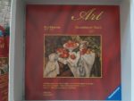 Image of the puzzle 300, Ravensburger, Still Life with Apples and Oranges, Paul Cézanne, Complete, Picture of the booklet