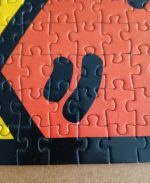 Image of the puzzle 1000, Educa, Figures with World, Keith Haring, Complete, Detail of the puzzle