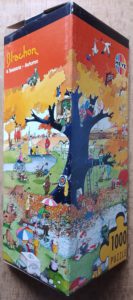 Image of the puzzle 1000, Heye, 4 Seasons – Autumn, Roger Blachon. Complete, Picture of the box