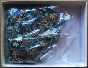 Image of the puzzle 1500, MB, Portofino, Italy, Complete, Picture of the bag