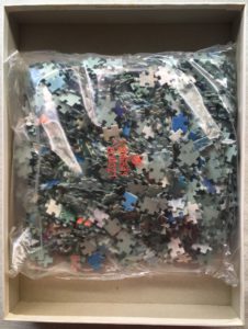 Image of the puzzle 1500, Clementoni, Sleeping Tigers, by Wayne Weberbauer, Sealed Bag, Picture of the bag
