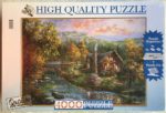 Image of the puzzle 4000, Clementoni, Peaceful Grove, by Nicky Boehme, Factory Sealed, Picture of the box