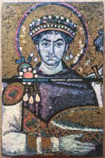 Image of the puzzle 1000, International Team, Mosaici Puzzle, Imperatore Giustiniano, Complete, Picture of the box