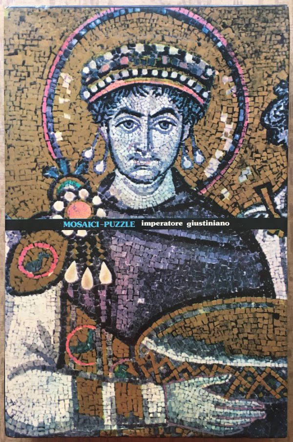 Image of the puzzle 1000, International Team, Mosaici Puzzle, Imperatore Giustiniano, Complete, Picture of the box