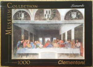 Image of the puzzle 1000, Clementoni, The Last Supper, Leonardo da Vinci, Picture of the box