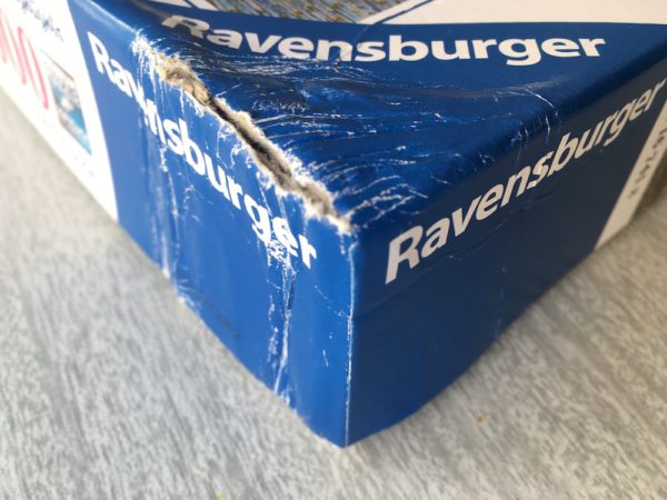 Image of the puzzle 1000, Ravensburger, Aarhus, Denmark, Sealed Bag, Picture of the corner