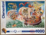 Image of the puzzle 1000, Clementoni, Tristan and Iseult, by Giovan Battista Carpi, Complete, Picture of the box