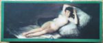 Image of the puzzle 1000, Impronte Edizioni, The Nude Maja, by Francisco de Goya, Factory Sealed, Picture of the box