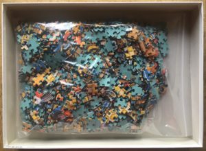 Image of the puzzle 1000, Nathan, Capricorn, Christian André, Complete, Picture of the bag