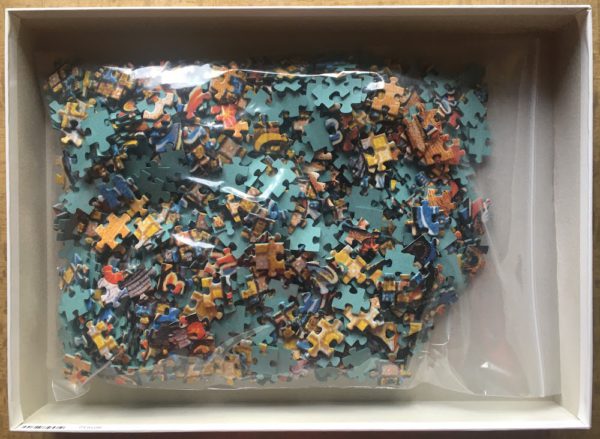 Image of the puzzle 1000, Nathan, Capricorn, Christian André, Complete, Picture of the bag