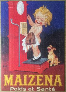 Image of the puzzle 1000, Nathan, Maizena, by M. Diuzolle, Complete, Picture of the puzzle