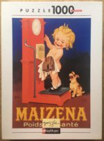 Image of the puzzle 1000, Nathan, Maizena, by M. Diuzolle, Complete, Picture of the box