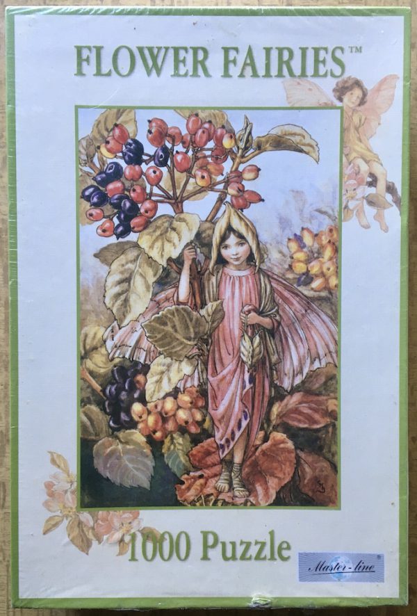 Image of the puzzle 1000, PTZ, Flower Fairies, Cicely Mary Barker, Factory Sealed, Picture of the box