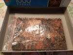 Image of the puzzle 1000, MB, The Child, by Thomas Edwin Mostyn, Incomplete, Picture of the pieces