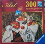 Image of the puzzle 300, Ravensburger, Still Life with Apples and Oranges, Paul Cézanne, Complete, Picture of the box