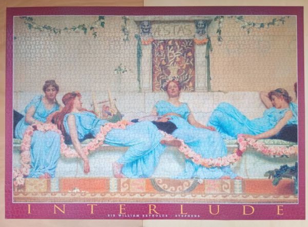 Image of the puzzle 3000, Educa, Interlude, by William Reynolds-Stephens, Complete, Picture of the puzzle