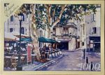 Image of the puzzle 1000, Puzzelman, Lunch in Arles, Robert Schaar, Factory Sealed, Picture of the box