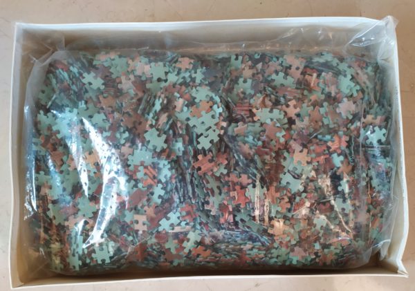 Image of the puzzle 5000, Educa, The School of Athens, Raphael, Sealed Bag, Picture of the bag