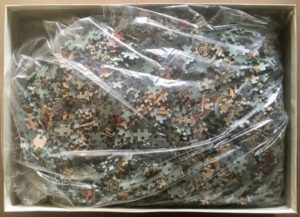 Image of the puzzle 6000, Schmidt, Historic Map of the World, Sealed Bag, Picture of the bag