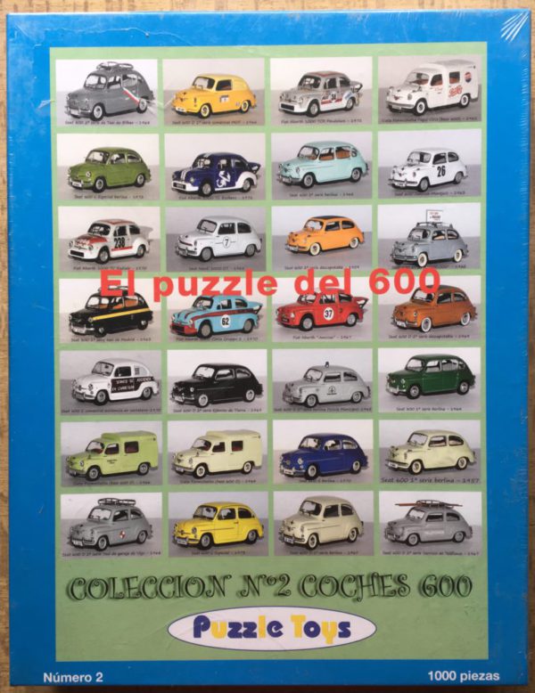 Image of the puzzle 1000, Puzzle Toys, El Puzzle del 600, Nº 2, Factory Sealed, Picture of the box