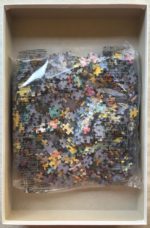 Image of the puzzle 1000, Piatnik, Lady with a Fan, by Gutav Klimt, Sealed Bag, Picture of the bag